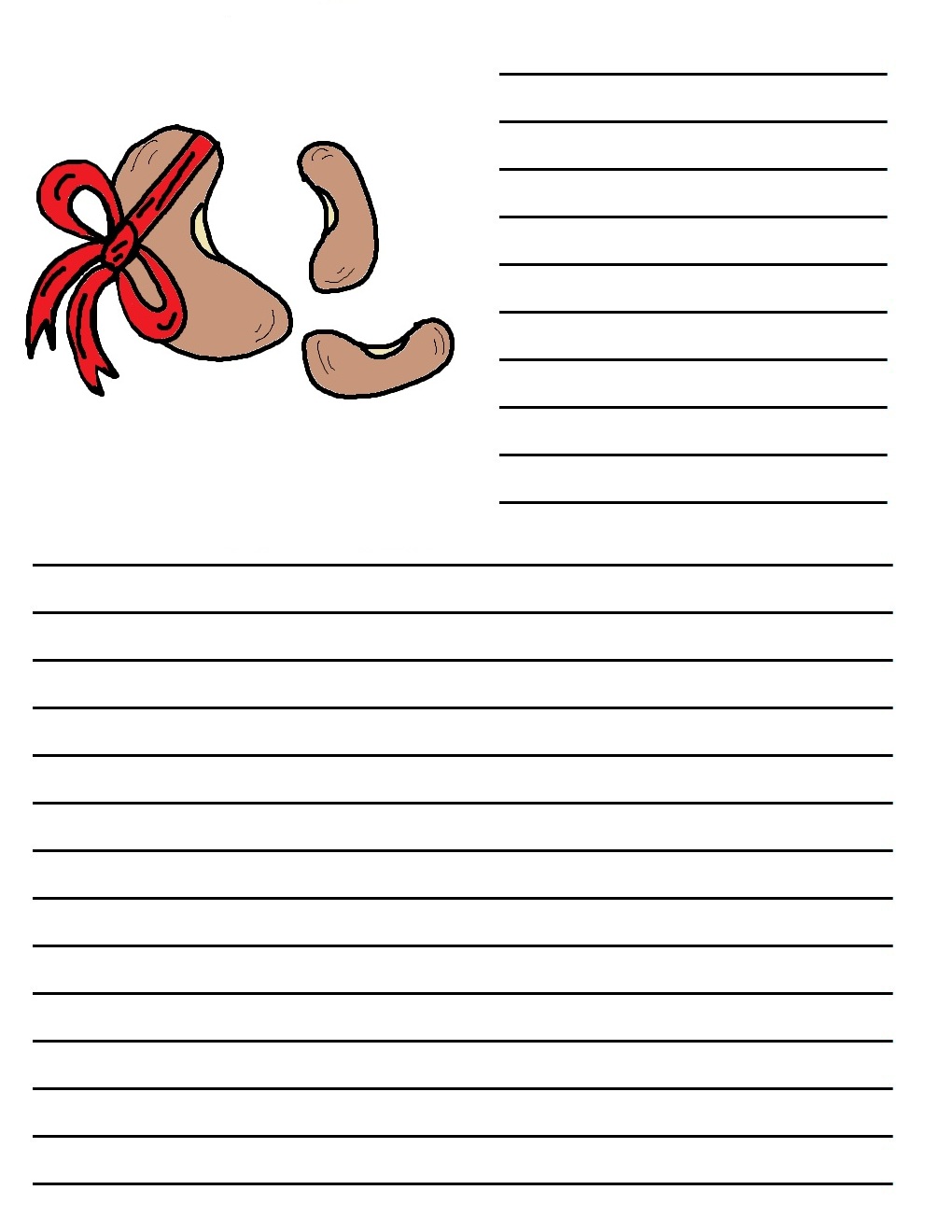 Christmas Printable Writing Paper